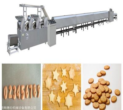 小投资型饼干加工机器 奥利奥饼干夹心设备