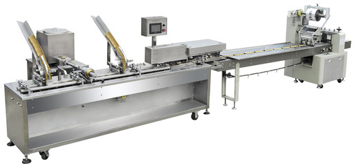 顺德福川机械 饼干夹心机自动连接包装机_食品机械栏目